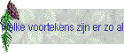 Welke voortekens zijn er zo al